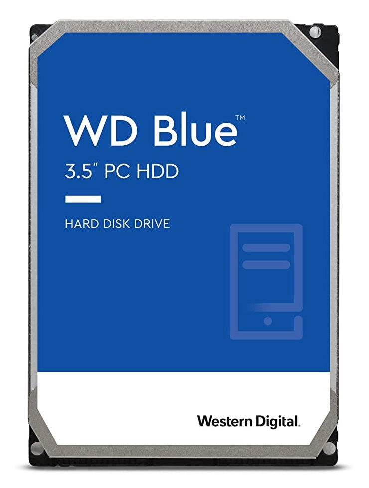 WD 4TB Blue Desktop Hard Disk Drive - 5400 RPM SATA 6 Gb/s 64MB Cache 3.5 Inch | WD40EZRZ - JS Bazar