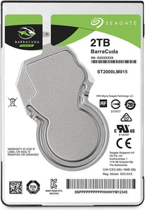 Seagate Guardian BarraCuda - Hard drive - 2 TB - internal - 2.5" - SATA 6Gb/s - 5400 rpm - buffer: 128 MB - ST2000LM015 - JS Bazar