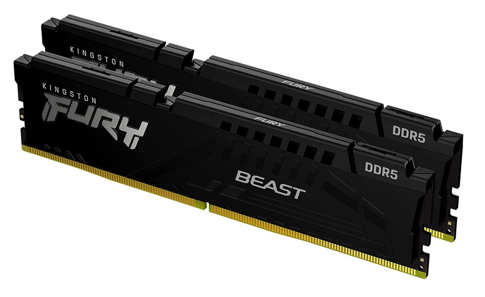 Kingston Fury Beast 32GB (2x16 GB Kit) Desktop Memory, DDR5, | KF552C40BBK2-32 - JS Bazar