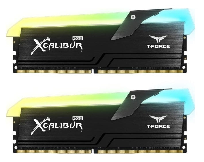 TeamGroup T-FORCE XCALIBUR RGB 16GB (2 x 8GB) 288-Pin DDR4 SDRAM DDR4 3600MHz (PC4 28800) Desktop Memory | TF5D416G3600HC18EDC01 - JS Bazar