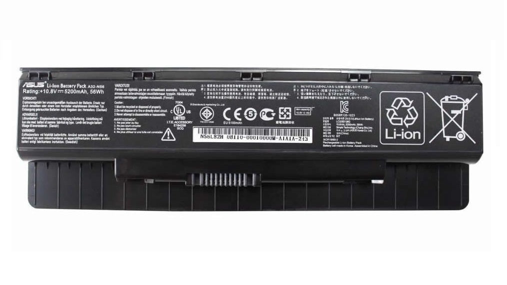 Asus N46 - N56, A31-N56 A41N1308 Asus Laptop Battery Laptop Batteries JS Bazar