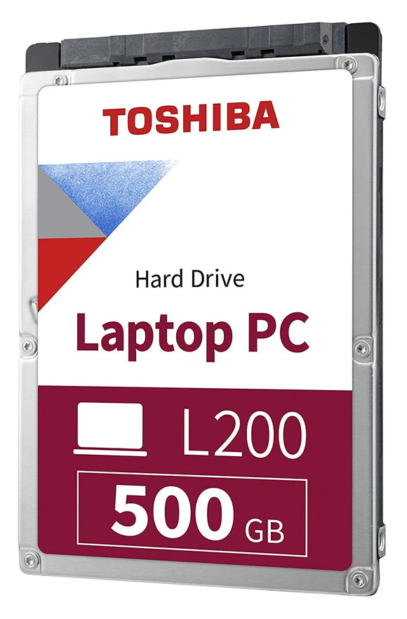 Toshiba 500GB L200 Slim Mobile 7 mm 2.5-Inch SATA Internal Hard Drive | HDWK105UZSVA Hard Drives JS Bazar