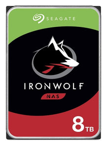 Seagate Iron Wolf, 8 TB, NAS Internal Hard Drive HDD, 3.5 Inch SATA 6 Gb/s 64 MB Cache for RAID NAS, Rotational Speed 7200 RPM | ST8000VNZ04 - JS Bazar