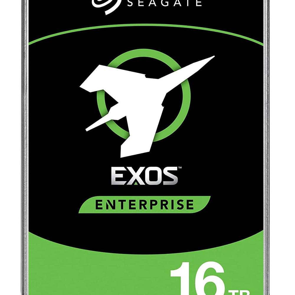 Seagate Exos 16TB Enterprise HDD X16 SATA 6Gb/s 512e/4Kn 7200 RPM 256MB Cache 3.5