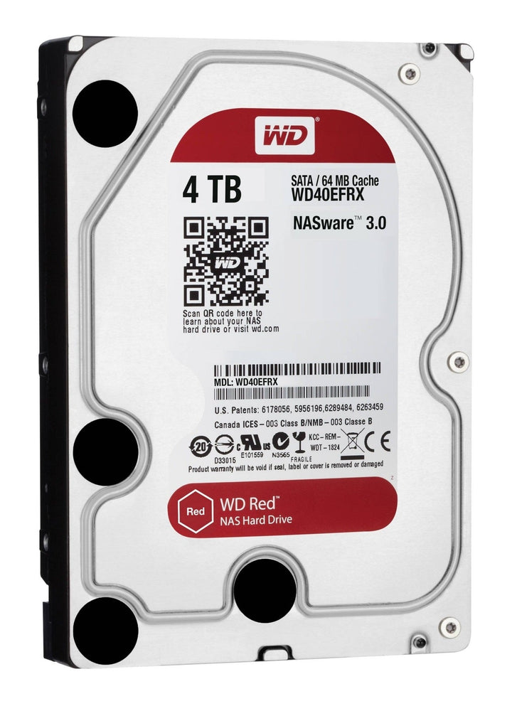 WD Red Plus 4TB NAS Hard Disk Drive - 5400 RPM Class SATA 6Gb/s, CMR, 128MB Cache, 3.5 Inch | WD40EFZX-68AWUN0 - JS Bazar