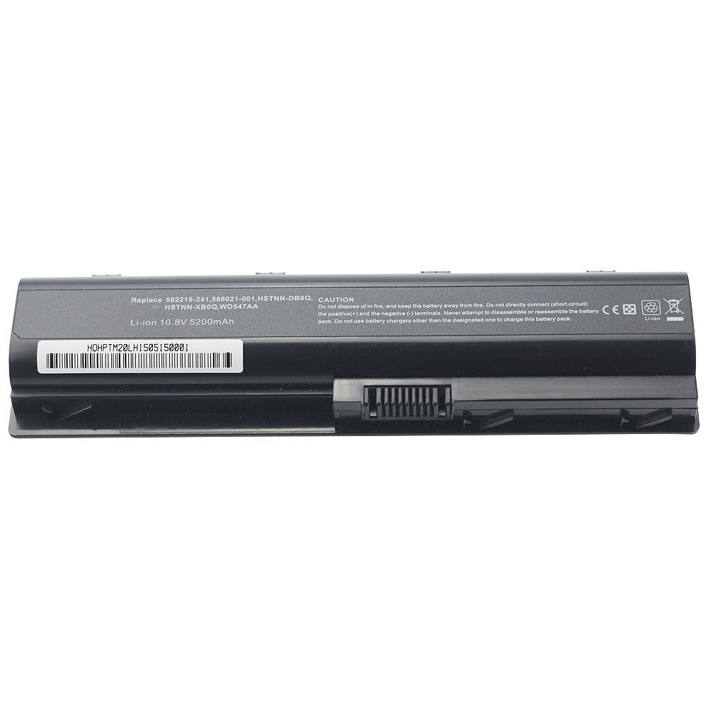 Replacement HP LU06 6-cell 5600mAh (62Wh) HSTNN-LB0Q 586021-001 Laptop Battery - JS Bazar