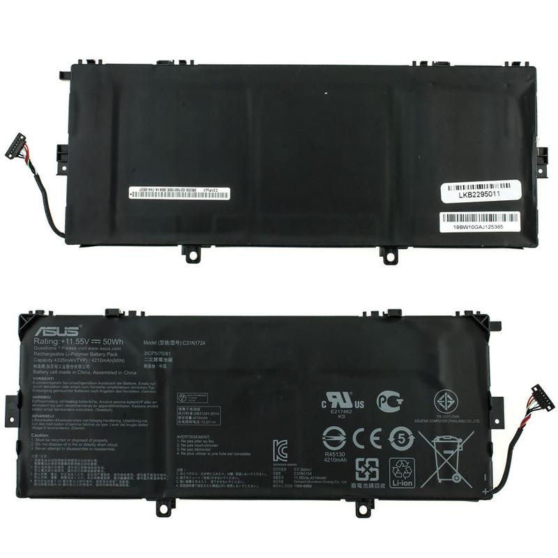 C31N1724 Asus ZenBook 13 UX331UAL-EG052T, U3100FAL, UX331FAL Asus Laptop Battery Laptop Batteries JS Bazar