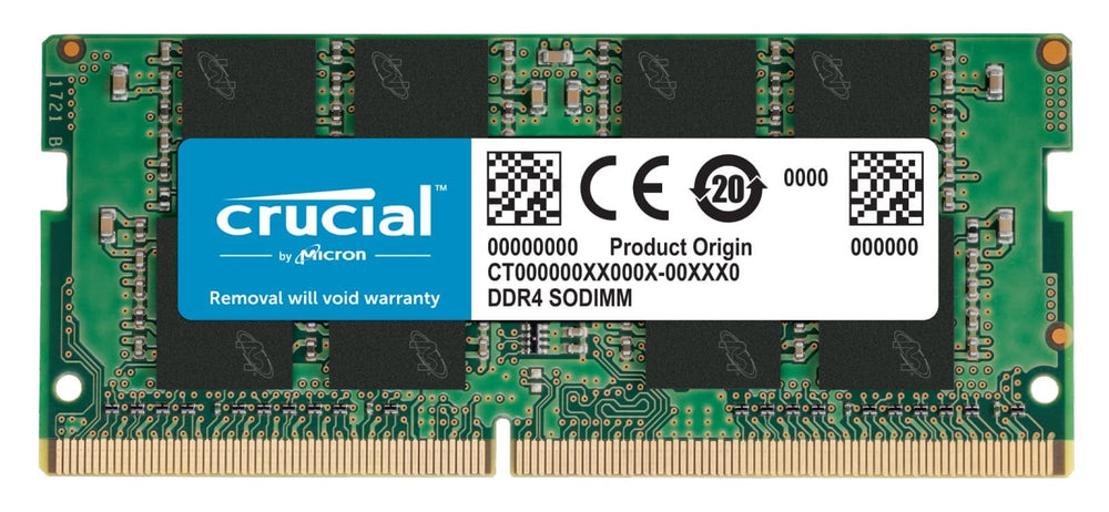 Crucial 16GB Single DDR4 2400 MT/s (PC4-19200) DR x8 Unbuffered SODIMM 260-Pin Memory | CT16G4SFD824A - JS Bazar