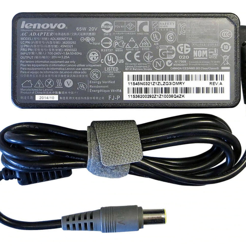 ADLX65NCT3A 65W Lenovo ThinkPad Z60t, Z61t, R60e, T60, T60p, Z61e, Z61m Laptop Replacement Adapter/Chager - JS Bazar