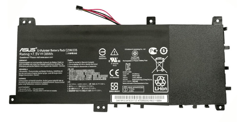 C21N1335 Asus VivoBook S451LN-CA004H, VivoBook S451LN-CA021H Replacement Laptop Battery - JS Bazar