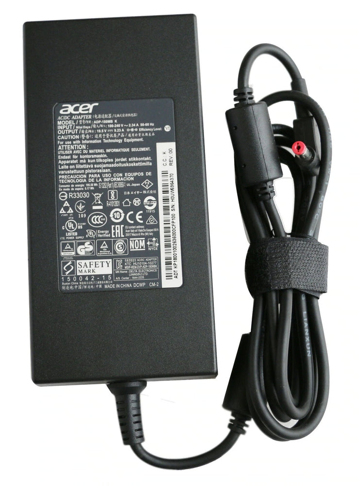 Replacement 180W ADP-180MB K, ADP-180TB F Acer Aspire 7 A717-71G, Predator Helios 300 PH317-51-78H7 19.5V 9.23A Laptop Adapter - JS Bazar