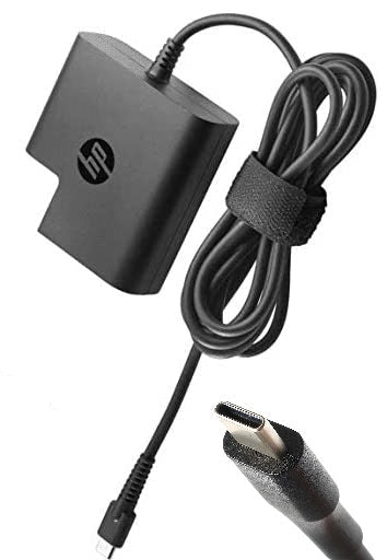 AC For 65W HP EliteBook 830 G5(3UN36PA), 20V - 3.25A USB Type-C AC Replacement Adapter TPN-CA06 1HE08UT 1HE08UT#ABA - JS Bazar