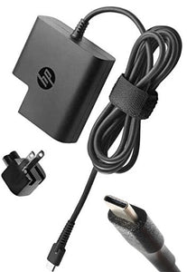 AC For 65W HP EliteBook 830 G5(3UN36PA), 20V - 3.25A USB Type-C AC Replacement Adapter TPN-CA06 1HE08UT 1HE08UT#ABA - JS Bazar