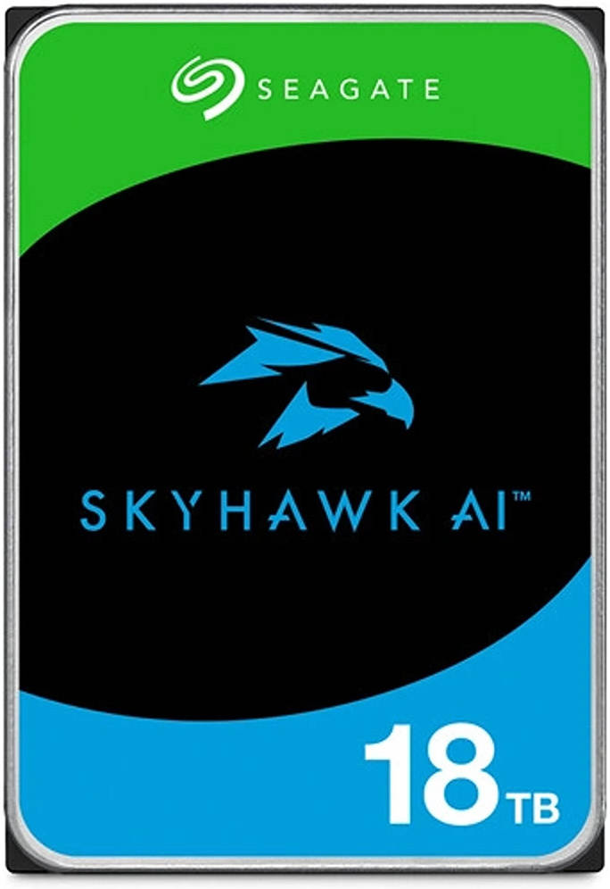Seagate SkyHawk 18TB AI SATA III 3.5" Internal Surveillance Hard Drive : ST18000VE002 Hard Drives JS Bazar