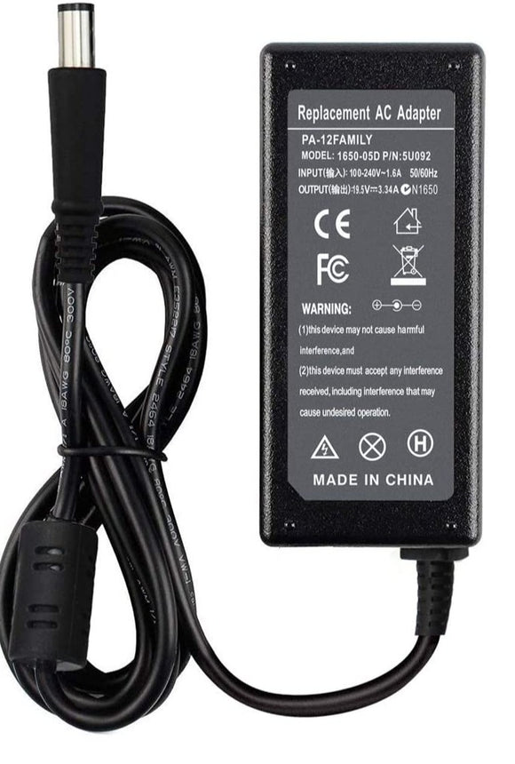65W Dell Laptop charger for Dell Inspiron 15 5520, 5720, N4010R Laptop Charger JS Bazar
