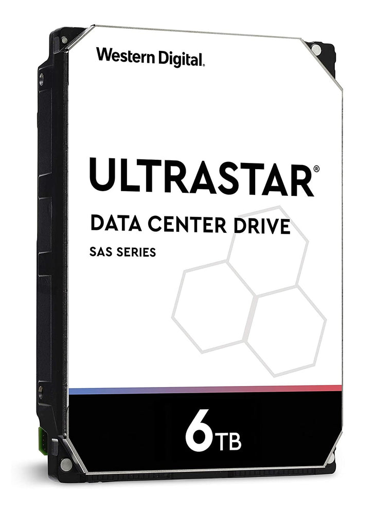 Western Digital Ultrastar DC HDD Server 7K6, 3.5 Form Factor, 6TB, 256MB, 7200 RPM, SAS 12Gb/s, 512E SE | HUS726T6TAL5204 - JS Bazar