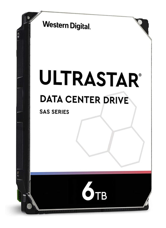 Western Digital Ultrastar DC HDD Server 7K6, 3.5 Form Factor, 6TB, 256MB, 7200 RPM, SAS 12Gb/s, 512E SE | HUS726T6TAL5204 Hard Drives JS Bazar