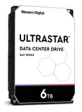 Western Digital Ultrastar DC HDD Server 7K6, 3.5 Form Factor, 6TB, 256MB, 7200 RPM, SAS 12Gb/s, 512E SE | HUS726T6TAL5204 Hard Drives JS Bazar