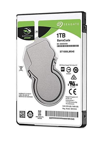 Seagate 1TB Laptop HDD SATA 6Gb/s 128MB Cache 2.5-Inch Internal Hard Drive (ST1000LM035) Hard Drives JS Bazar