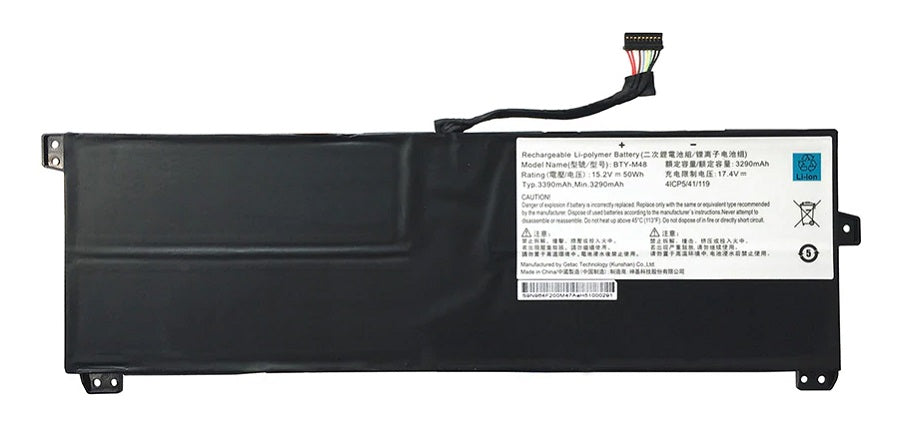 BTY-M48 MSI PS42 Modern 8RA-074IN, PS42 8M, Mechrevo 4ICP5/41/119, Modern 14 A10M615 Laptop Battery - JS Bazar