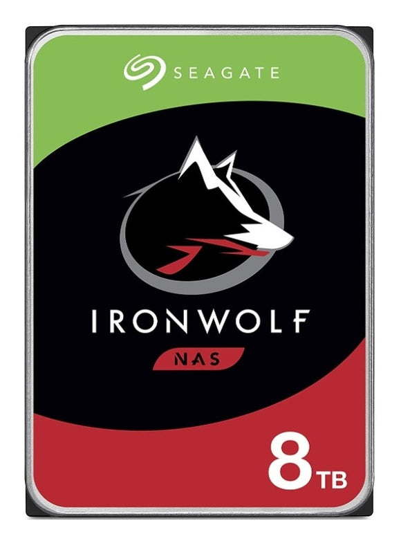 Seagate 8TB IronWolf NAS SATA 6Gb/s NCQ 256MB Cache 3.5-Inch Internal Hard Drive | ST8000VN004 Hard Drives JS Bazar