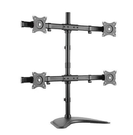 quad screens articulating monitor stand | ldt08-t04 - JS Bazar