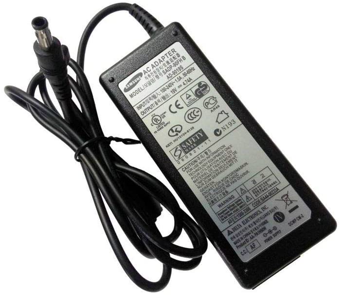 90W Samsung Q330 R540 RV510 RV511 series 5, np300 series, 19V 4.74A Replacement Laptop Adapter - JS Bazar