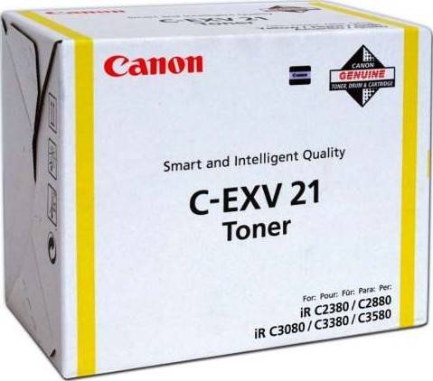 Canon C-EXV 21Y Yellow Toner Cartridge for Canon Image Runner, IR-C 2380 / 3080 / 2880 - C-EXV21Y Toners JS Bazar