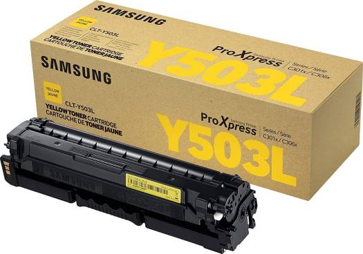 Samsung CLT-Y503L High Yield Yellow Toner Cartridge SU493A Toners JS Bazar