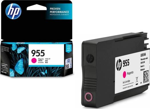 HP 955 Magenta Original Ink Cartridge : L0S54AA Cartridges JS Bazar