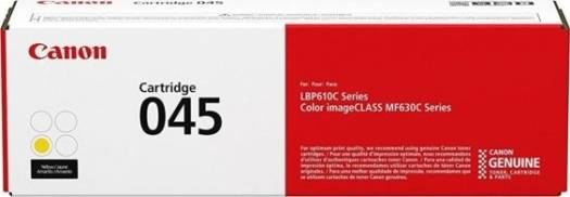 Canon Genuine Image Class Cartridge 045 Yellow : 1245C004 Cartridges JS Bazar