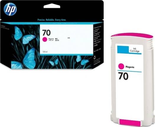 HP 70 130-ml Magenta DesignJet Ink Cartridge : C9453A Cartridges JS Bazar