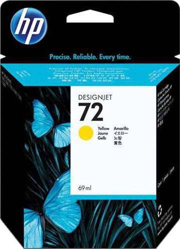 HP 72 69-ml Yellow Genuine Ink Cartridge : C9400A Cartridges JS Bazar