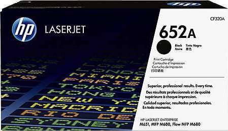 HP 652A LaserJet Black Toner Cartridge : CF320A Toners JS Bazar