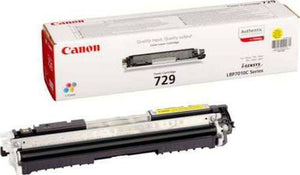 Canon EP 729Y Toner Cartridge, Yellow Toners JS Bazar