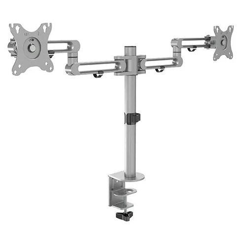 Dual Monitors Premium Aluminum Articulating Monitor Arm | 91-ldt30c024 - JS Bazar