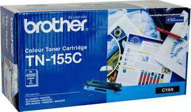 Brother TN-155C Cyan Toner Cartridge Toners JS Bazar