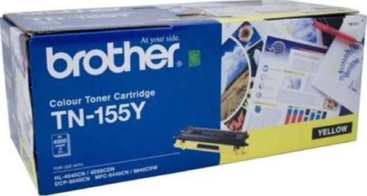 Brother TN-155Y Yellow Toner Cartridge Toners JS Bazar