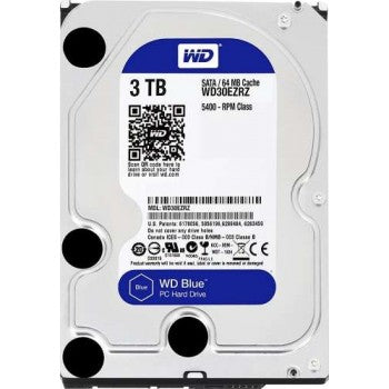 WD 3TB Blue Desktop Hard Disk Drive (5400 RPM Class, SATA 6 Gb/s, 64MB Cache, 3.5-Inch) | WD30EZRZ Hard Drive Western Digital