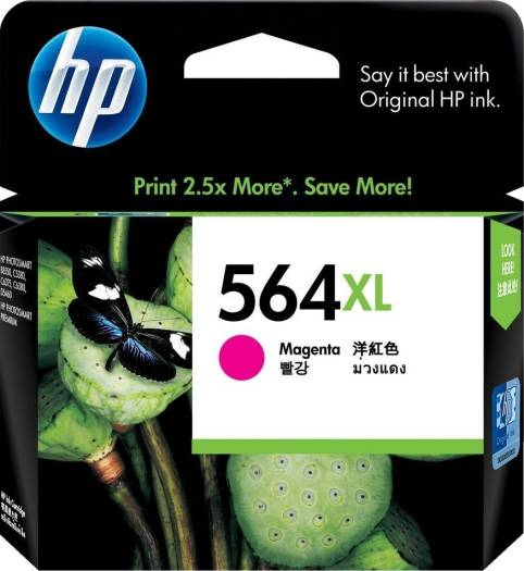 HP 564XL High Yield Magenta Original Ink Cartridge : CB324WA Cartridges JS Bazar