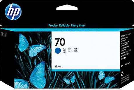 HP 70 130-ml Blue Genuine Ink Cartridge : C9458A Cartridges JS Bazar