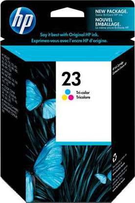 HP 23 Color Ink Cartridge : C1823D Cartridges JS Bazar