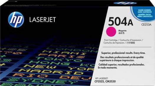HP 504a Magenta Laser Toner Toners JS Bazar