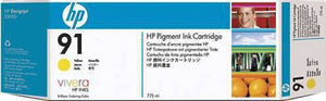 HP 91 775-ml Pigment Yellow Ink Cartridge C9469A Cartridges JS Bazar