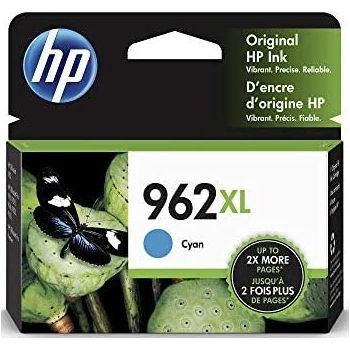 HP 962XL High Yield Cyan Original Ink Cartridge : 3JA00AN Cartridges JS Bazar