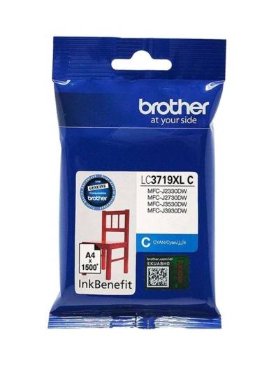 Brother LC3719XL Original Ink Cartridge Cyan - LC3719XL C Cartridges JS Bazar