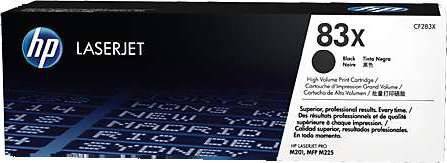 HP 83X High Yield Black Original LaserJet Toner Cartridge : CF283X Toners JS Bazar