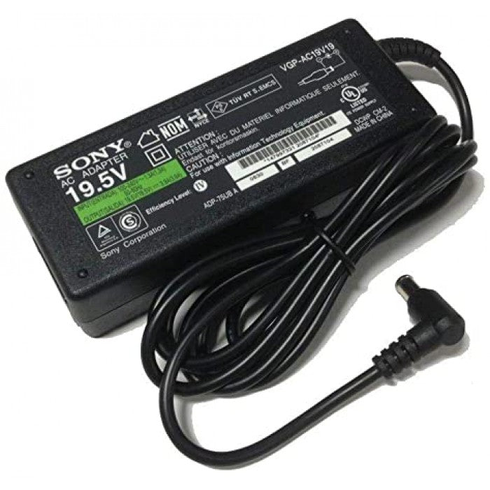 90W Replacement AC Adapter for Sony VAIO SVE14A1S6EW,VGP-AC19V32 Laptop - JS Bazar