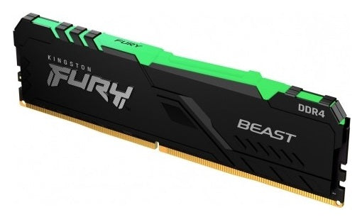 Kingston Fury Beast 8GB DDR4 3200Mhz Desktop Memory, Non ECC, CL16, 288 Pin, DIMM | KF432C16BB/8 - JS Bazar