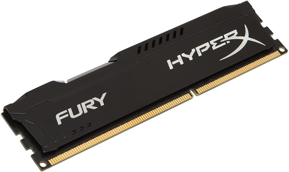 HyperX Fury 8GB, 2666MHz DDR4, CL16, DIMM 1Rx8, XMP Desktop Memory Single Stick - Black | HX426C16FB3/8 - JS Bazar